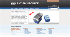 Desktop Screenshot of biospec.com